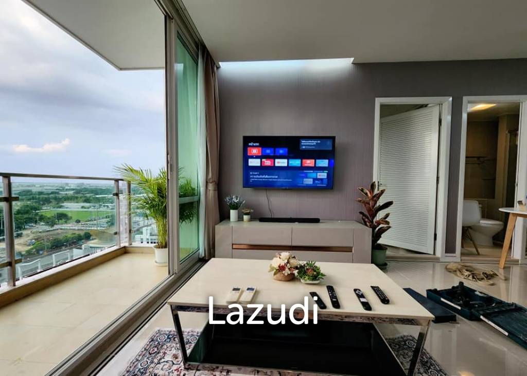 รูป 2 Bed 1 Bath 57 SQ.M T.C. Green Condominium - รูปที่ 2/8