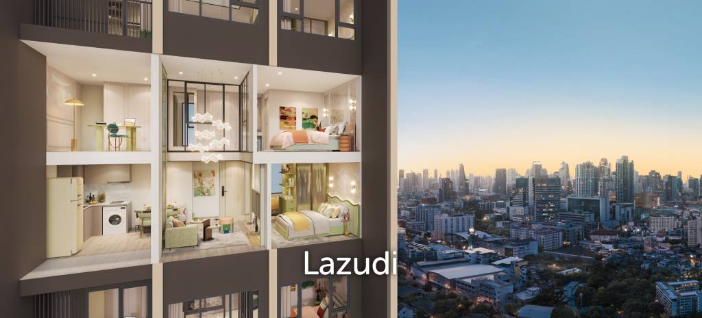 รูป 1 ห้องนอน Loft 33.75 ตรม. XELF by Sansiri - รูปที่ 6/17