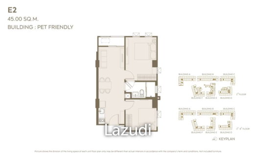 Pet Friendly 2 Bedroom Aspire Sukhumvit 103