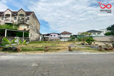 ขายที่ดินถมแล้ว 90ตร.วา ถนนนวมินทร์ ซอยนวมินทร์ 59 บึงกุ่ม หน้ากว้างสวย