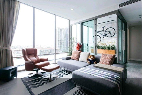 LTH4020 – The Room BTS Wongwian Yai FOR SALE 2 beds 2 baths size 92 Sq.M. Nearby BTS Wong Wian Yai station ONLY 18.9 MB