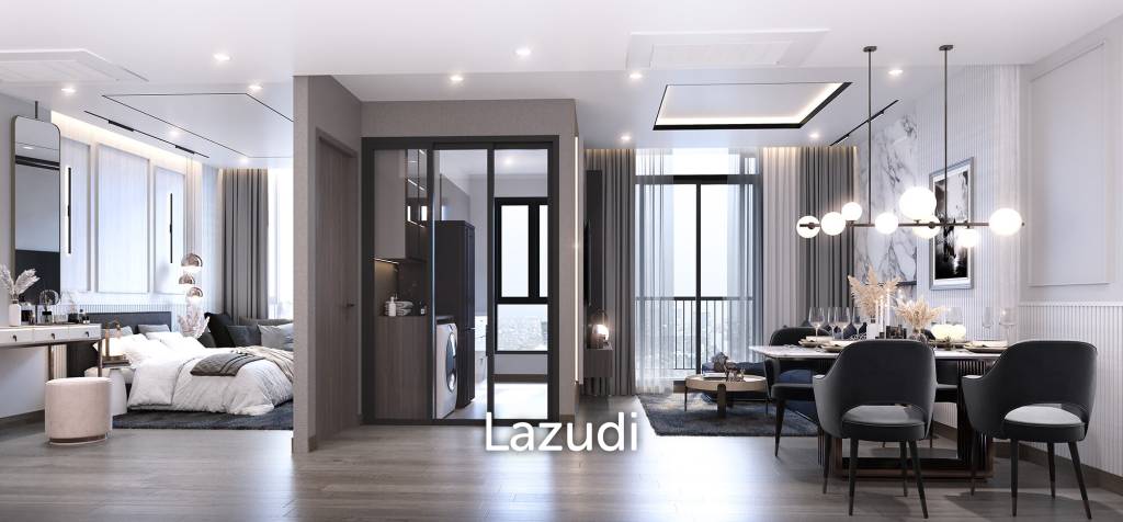 รูป 49 sqm high-floor condo in Dusit Bangkok Supalai Premier - รูปที่ 1/2