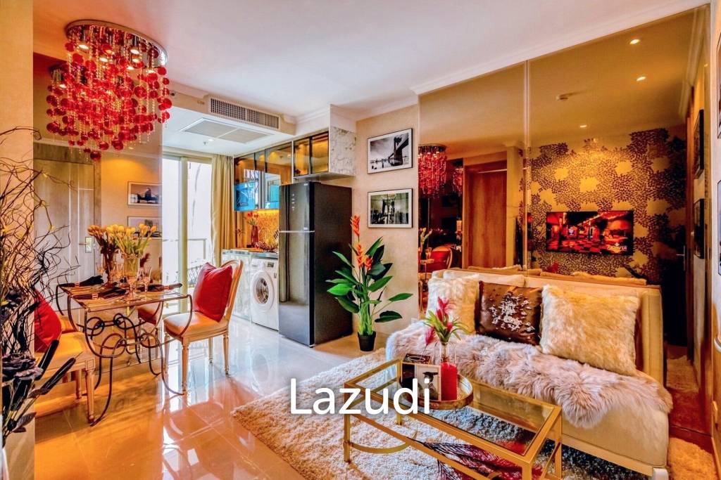 รูป 1 ห้องนอน 1 ห้องน้ำ 45.10 ตร.ม เดอะ ริเวียร่า โมนาโก พัทยา - รูปที่ 2/11