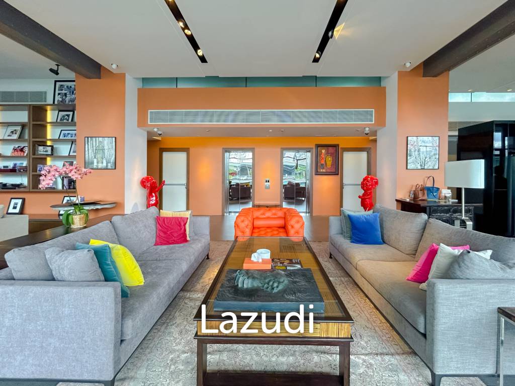 รูป Exclusive 4-Bedroom Penthouse with Panoramic City Views in Phra Khanong - รูปที่ 4/19