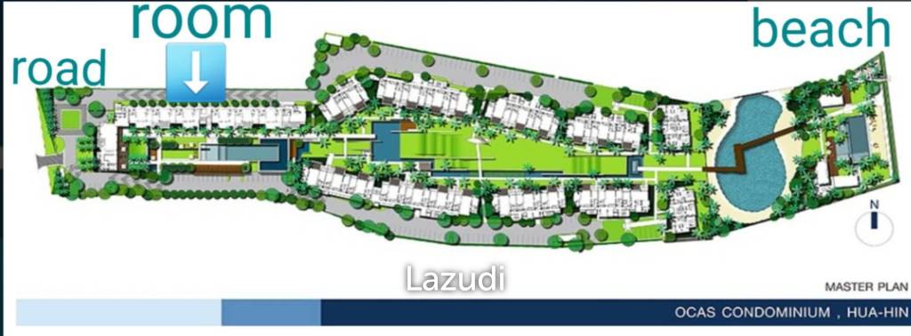 picture Ocas: Beachfront 2-Bedroom Condo with Resort-Style - 15/15