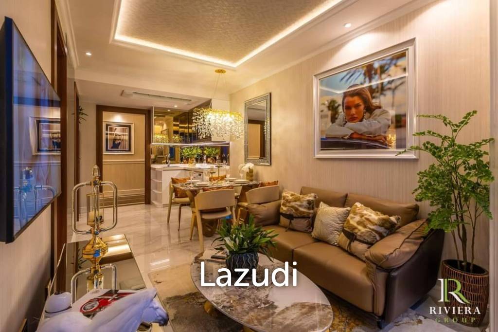 รูป 1 Bedroom 1 Bathroom 49 SQ.M. The Riviera Palm Beach - รูปที่ 1/6