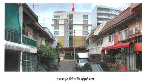 คอนโดมิเนียม/อาคารชุด 41.7 ตร.ม. อาคารชุดพีพี พลัส สุขุมวิท 71 เขตวัฒนา กรุงเทพมหานคร 3.1M