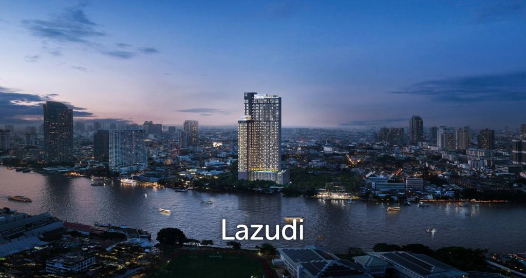 รูป คอนโดดูเพล็กซ์ 2 ชั้น 86 ตร.ม. ชั้น37 ย่านคลองสาน วิวแม่น้ำ - รูปที่ 8/16