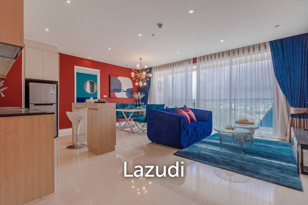 รูป 2 Bed 2 Bath 73.37 SQ.M Grande Caribbean Condo - รูปที่ 2/9