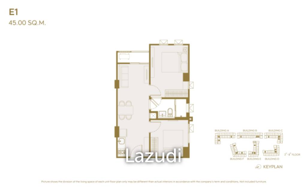 รูป Low Rise Condo 2 Bedroom Aspire Sukhumvit 103 - รูปที่ 1/1