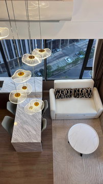 ให้เช่าคอนโด Landmark @ MRTA Station (Siamese Rama 9) **Duplex 2 bed แต่งครบ พร้อมเข้าอยู่ Line ID: @ppagent