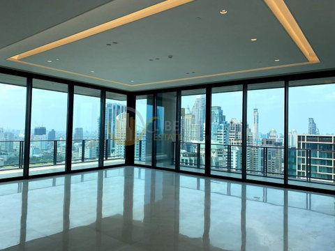 LTH3167 – The Residences at Sindhorn Kempinski Hotel Bangkok FOR RENT 3 beds size 339 Sq.M. Near BTS Ratchadamri station ONLY 350k/Month