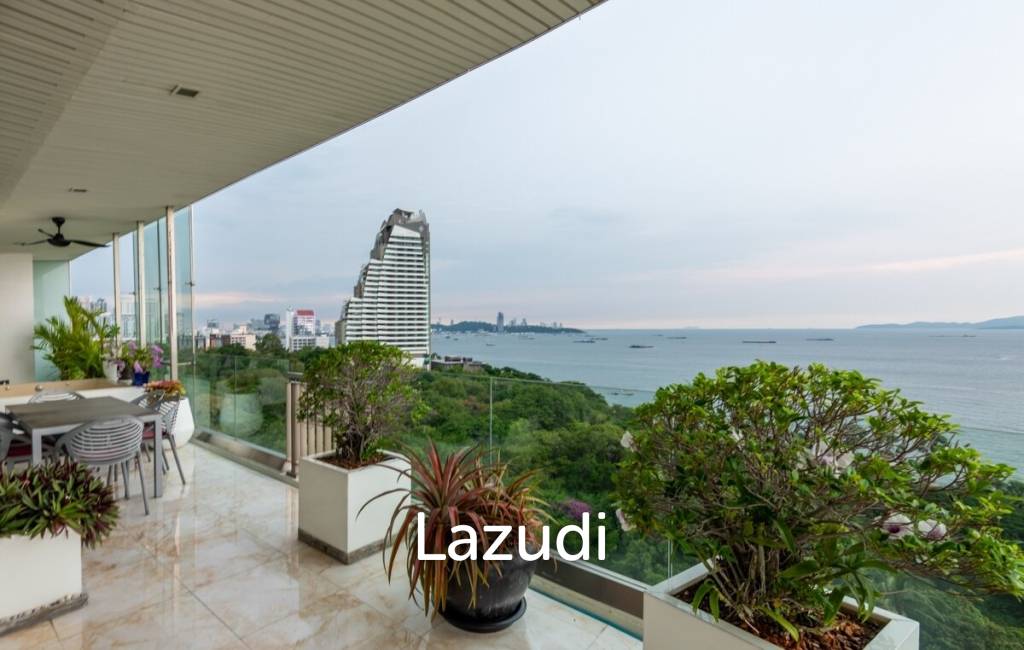 รูป คอนโดหรูริมทะเลย่านนาเกลือ 238 ตร.ม. ชั้น 10 วิวทะเลพาโนรามา - รูปที่ 29/33