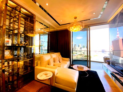 คอนโดให้เช่า : LTH4678 – Magnolias Waterfront Residences FOR RENT 1 bed 1 bath size 80 Sq.M. Nearby BTS Charoennakorn station ONLY 85k/Month