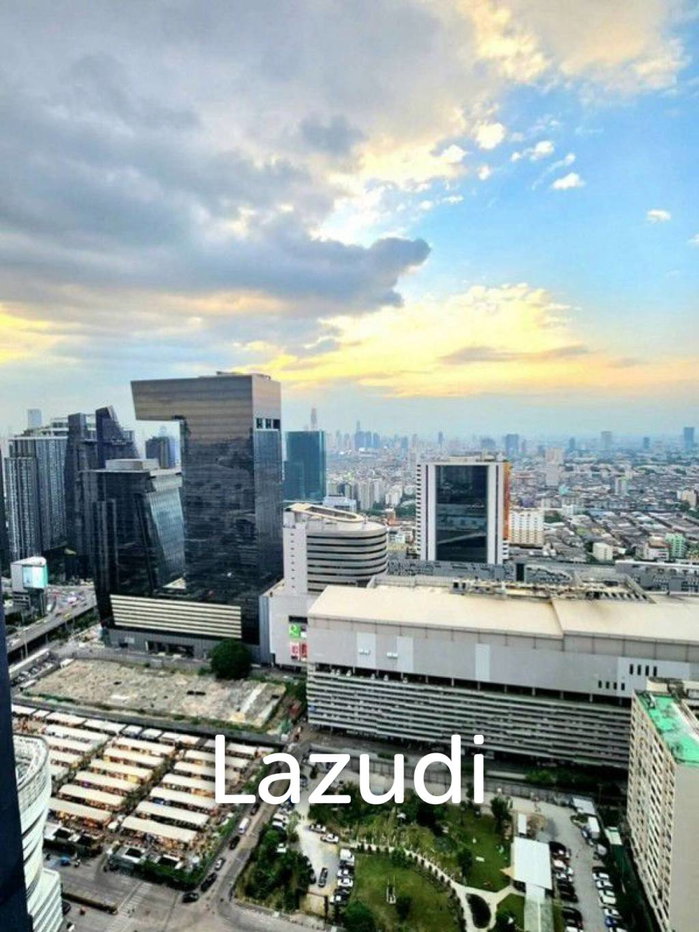 รูป High-floor 25.84 sqm condo at One 9 Five Asoke Rama 9 Huai Khwang - รูปที่ 10/10