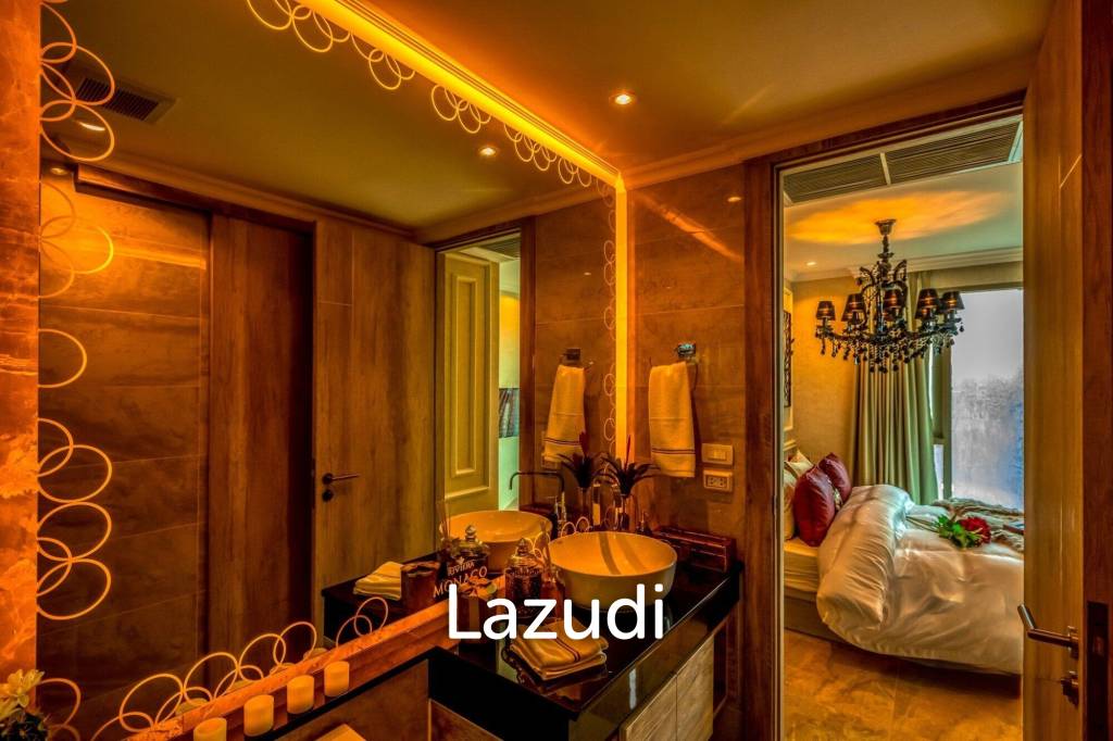 รูป 1 ห้องนอน 1 ห้องน้ำ 45.10 ตร.ม เดอะ ริเวียร่า โมนาโก พัทยา - รูปที่ 7/11