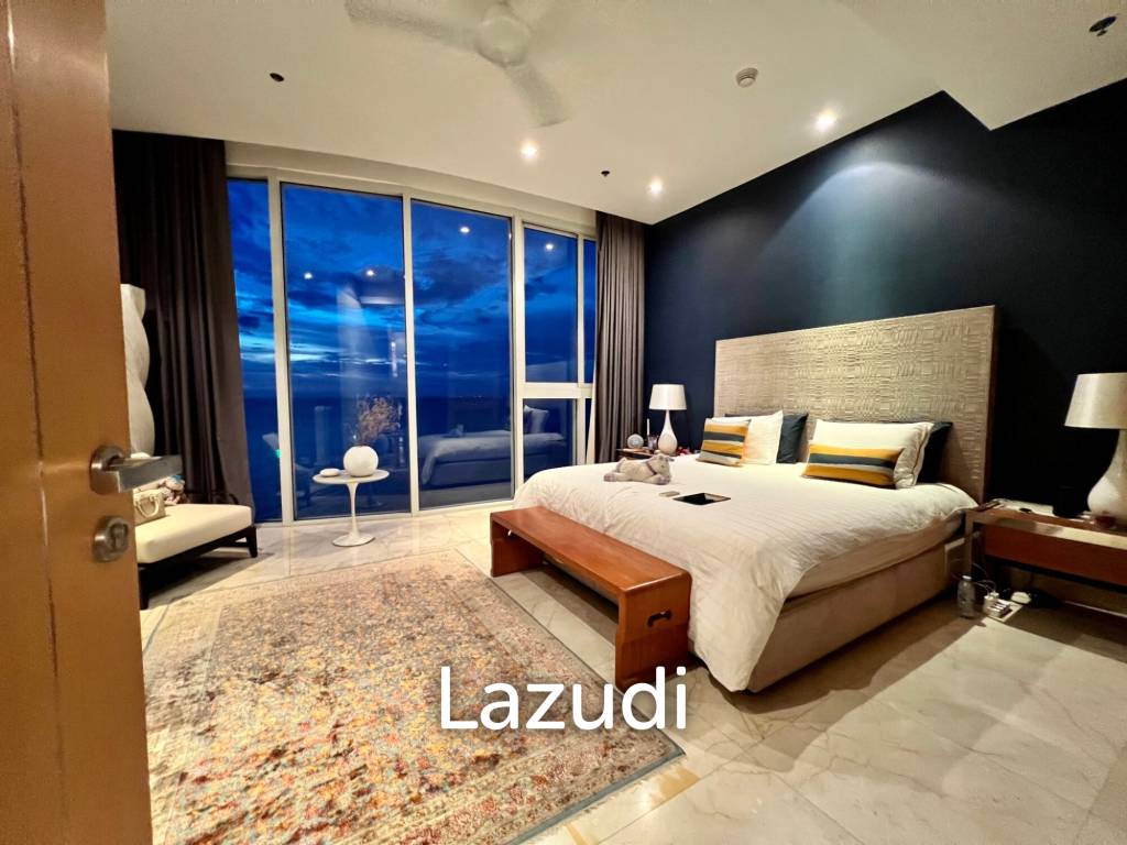 รูป คอนโดหรูริมทะเลย่านนาเกลือ 238 ตร.ม. ชั้น 10 วิวทะเลพาโนรามา - รูปที่ 18/33