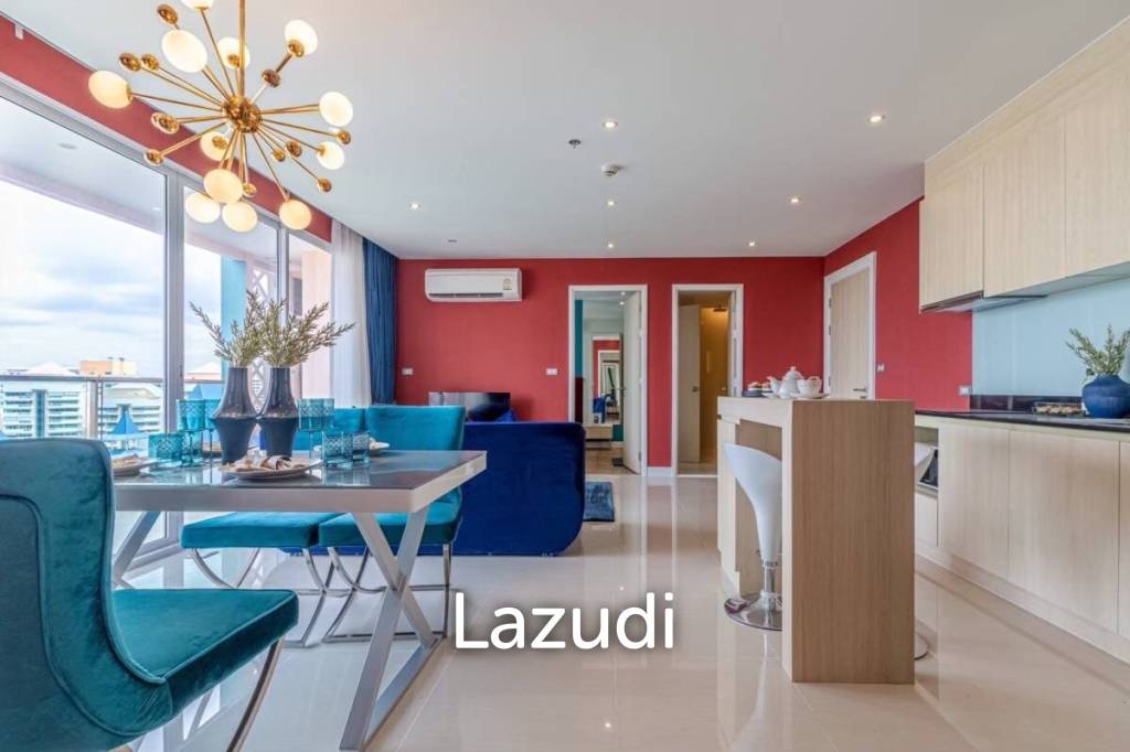 รูป 2 Bed 2 Bath 73.18 SQ.M Grande Caribbean Condo Resort Pattaya - รูปที่ 2/6