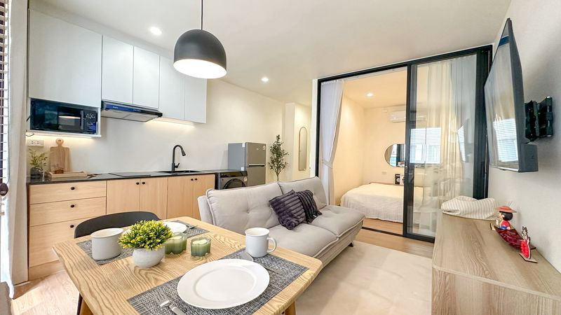 🎪คอนโดรีโนเวทใหม่ สไตล์ Modern Japandi  ใจกลางทำเลทองเชียงใหม่! KN Town Condominium💎 ช้างเผือก