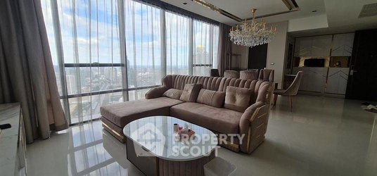 46th-Floor 2-BR 123 Sqm Condo At The Bangkok Sathorn, 100m To BTS Surasak (ID 2723288)