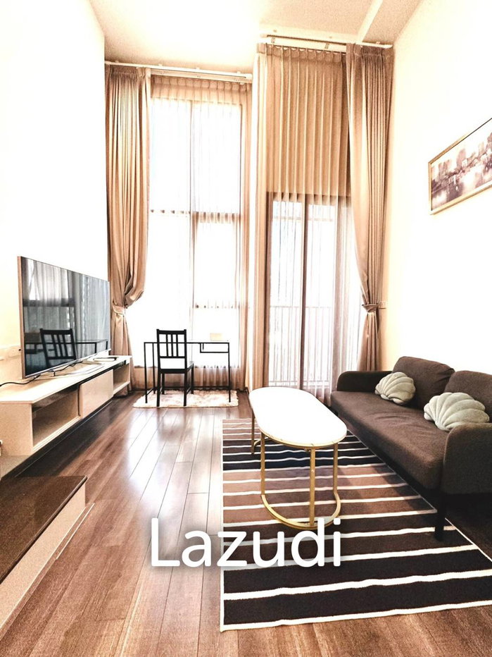 รูป 32 sqm loft-style condo on 12A floor at Knightsbridge Space Rama 9, Makkasan Bangkok - รูปที่ 1/6