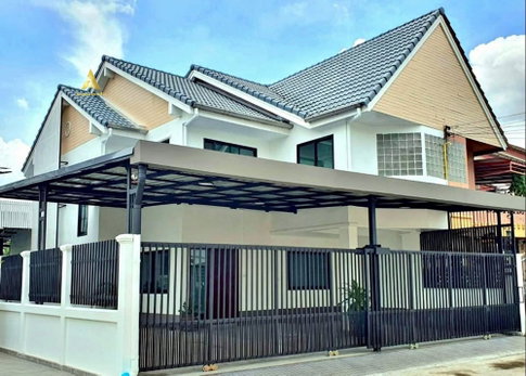 ให้เช่าบ้าน 4 ห้องนอน ใกล้ MRT ไทรม้า จดบริษัทได้ จอดรถ 3 คัน / Assetdee4u