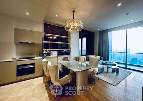 คอนโด 2 ห้องนอน ให้เช่า Magnolias Waterfront Residences ใกล้ BTS สะพานตากสิน (ID 2737595)