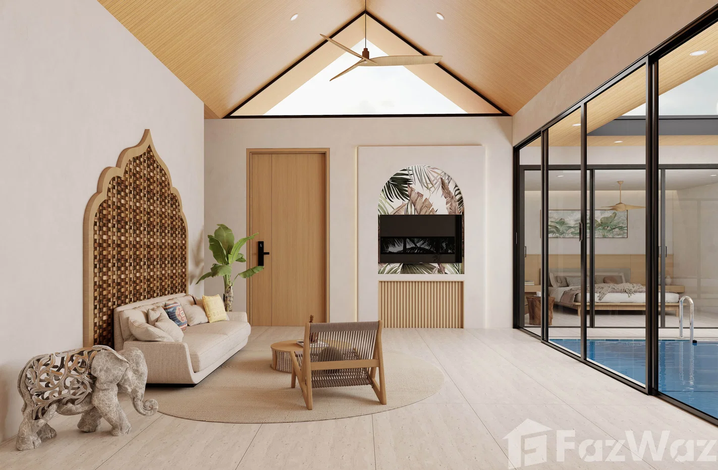 รูป ขาย วิลล่า 3 ห้องนอน ในโครงการ สวนบ้านพาร์ค เฟส 2 5934620 - รูปที่ 7/20