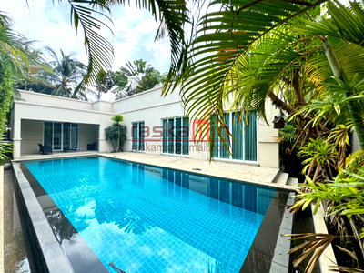 Houses for sale Frost Magical Ice of Siam : Private pool, garden, fully furnished, quiet location near Mabprachan Lake & schools