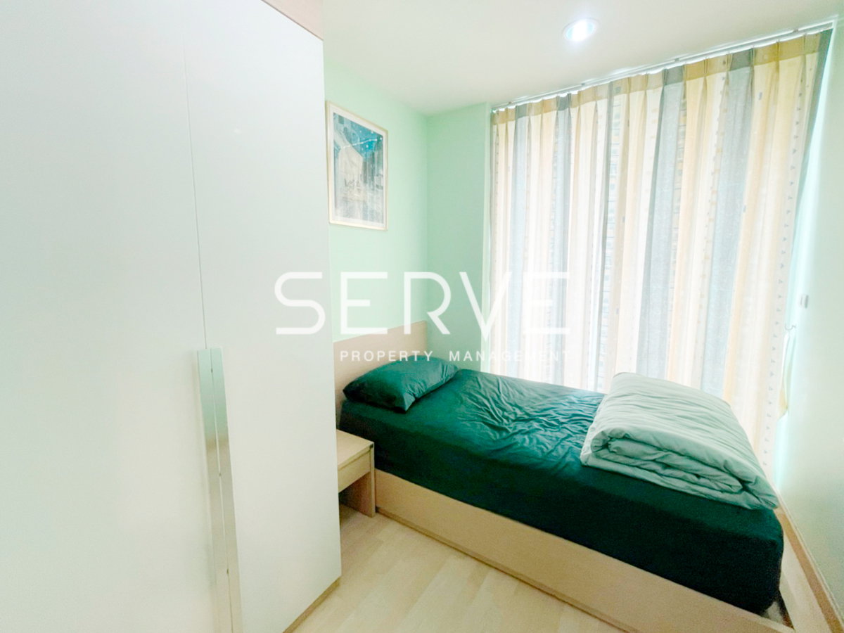 รูป 🔥30K- 2นอน ห้องไซส์ใหญ่ วิวโล่ง ไม่บล็อก แต่งสวย เฟอร์นิเจอร์ครบ พร้อมอยู่ คอนโดทำเลดีติด MRT รัชดาภิเษก  @ Rhythm Ratchada - รูปที่ 5/10