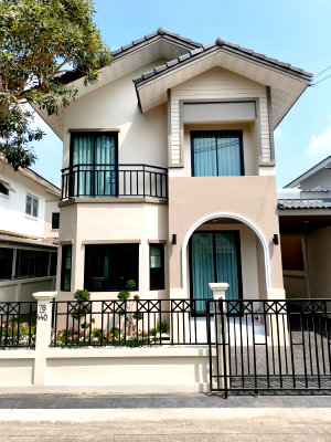 ขายบ้านแฝด : บ้านฟ้าปิยรมย์ ลำลูกกา คลอง 6 พร้อมของแถม 14 รายการ 