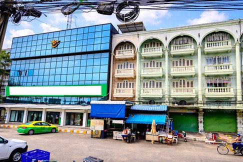 ใกล้Big C บางบอน 2.5 กม. 18 ตร.ว.320 ตร.ม. ใกล้ตลาดบางบอน 1.2 กม.7-11 ธนาคาร เอกชัย กาญจนา อาคารพาณิชย์ให้เช่า 3นอน 3แอร์ 3 น้ำ