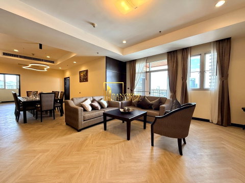 Beautiful 3 Bedroom Apartment For Rent in Asoke Area - BR7060SA