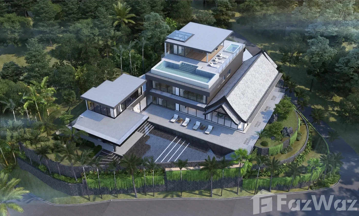รูป ขาย วิลล่า 6 ห้องนอน ในโครงการ เดอะ เคป เรสซิเดนส์ 6116726 - รูปที่ 1/26