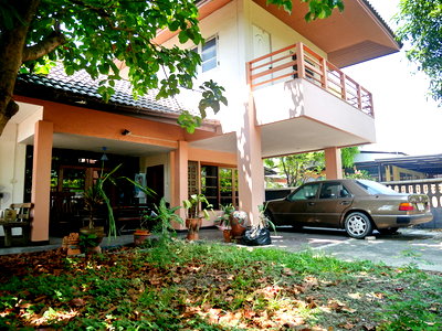 Houses for sale Chaeng Watthana-Pak Kret 28 Station : Single house for sale in Si Chai Thong 3 Village, Soi Chaengwattana-Pakkret 24,  Pakkret District, Nonthaburi.  Line).
