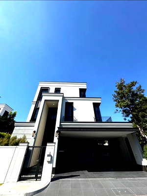 Houses for rent : 📣📣 Malton Gates, Krungthep Kreetha, Brand new detached house 4 Bedrooms for rent. (Typing 0974164645, Line: JKJK4645 instead of click the button) 