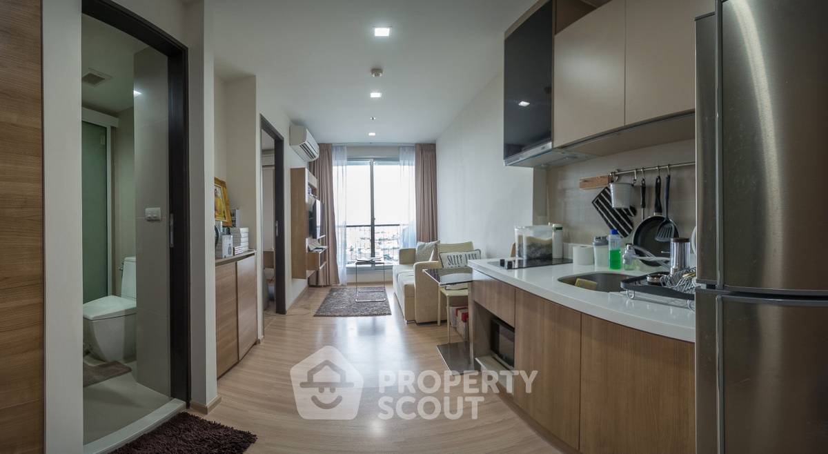รูป คอนโด 1 ห้องนอน ชั้น 24 Rhythm Sathorn ใกล้ BTS สะพานตากสิน 300 ม. (ID 391698) - รูปที่ 1/5