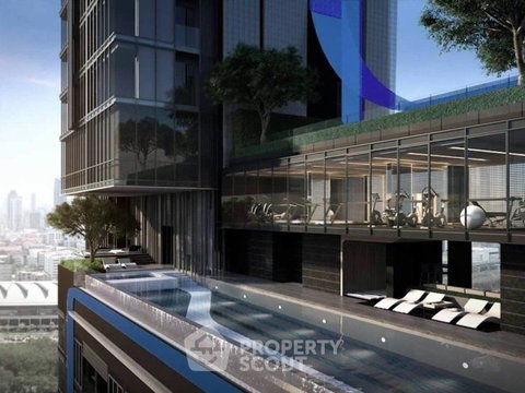 35 Sqm 1-BR Condo In The Line Asoke-Ratchada Near MRT Phra Ram 9 (ID 2744408)