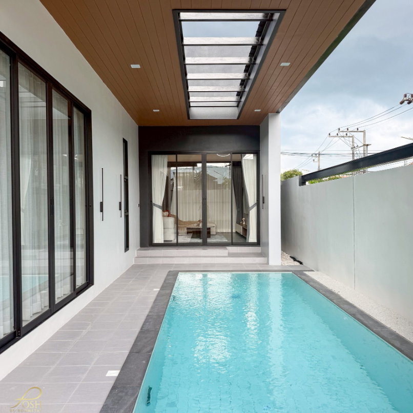 รูป บ้านเดี่ยวพร้อมสระว่ายน้ำ 3ห้องนอน 4ห้องน้ำ ทำเลเกาะแก้ว ใกล้บริติช เจ้าฟ้าการ์เด้นโฮม3 - รูปที่ 3/28