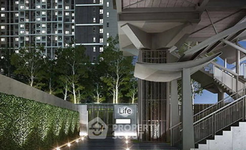 คอนโด 1 ห้องนอน ชั้น 26 Life Asoke ใกล้ ARL มักกะสัน 300 เมตร (ID 2737512)