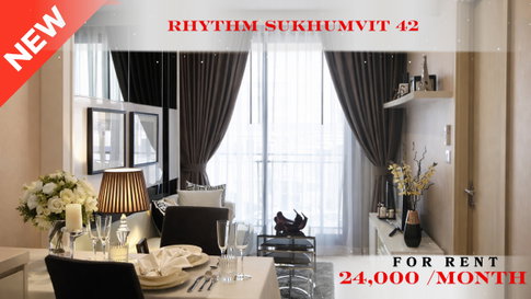 🍀🍀 Cozy room🍀 ให้เช่า📌 ริทึ่ม สุขุมวิท 42(Line: @rent2022)BTS เอกมัยพร้อมเข้าอยู่ 🔖A10768