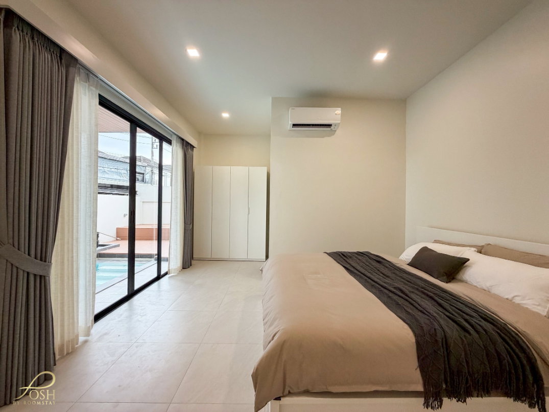 รูป บ้านเดี่ยวพร้อมสระว่ายน้ำ 3ห้องนอน 4ห้องน้ำ ทำเลเกาะแก้ว ใกล้บริติช เจ้าฟ้าการ์เด้นโฮม3 - รูปที่ 24/28