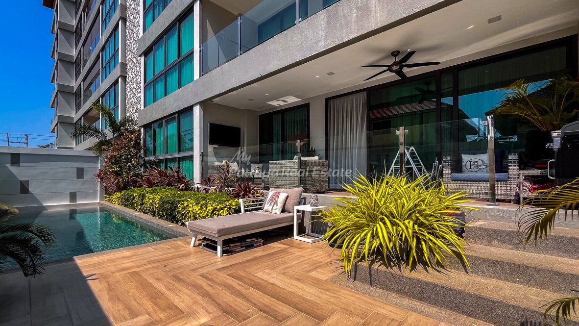รูป 🛏️ 2 ห้องนอน - 🛁 2 ห้องน้ำ - 🏙️ Pool View - 🇹🇭 ชื่อบริษัท - 🏢 Serenity Residence Jomtien - รหัส: SEREJ08 - รูปที่ 16/32