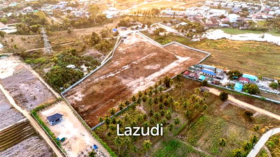 Land for sale Chonburi : Prime 15 Rai Land Plot for Sale Direct Access to Motorway 7