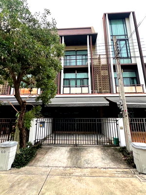 เช่าทาวน์โฮม MRT วงศ์สว่าง : 🏘️HOT DEAL!!ให้เช่าทาวน์โฮม ฟลอร่า วงศ์สว่าง | ใกล้ BTS แยกติวานนท์  | สนใจ @sacondo