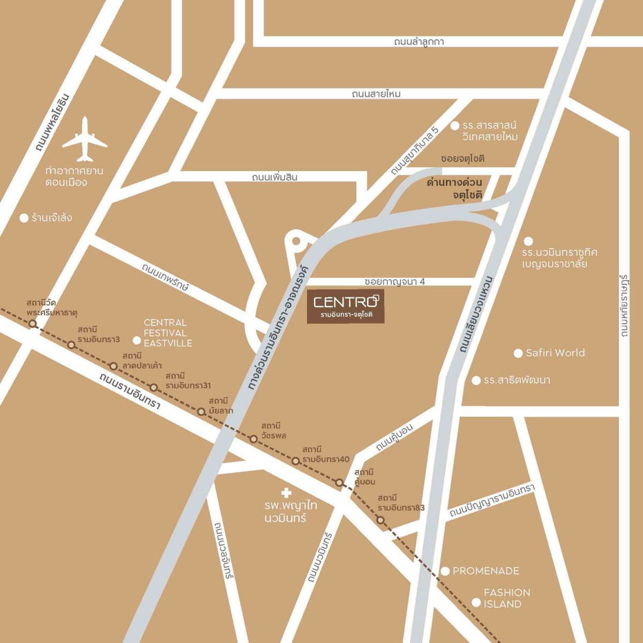 รูป ขาย บ้านหลังมุม Centro จตุโชติ-รามอินทรา พื้นที่กว้าง ต่อเติมได้ตามใจ! สนใจโทร 082-641-4199 - รูปที่ 13/13