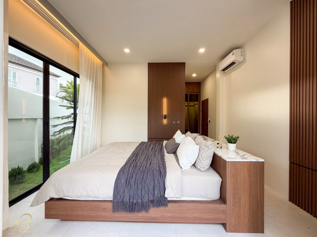 รูป บ้านเดี่ยวพร้อมสระว่ายน้ำ 3ห้องนอน 4ห้องน้ำ ทำเลเกาะแก้ว ใกล้บริติช เจ้าฟ้าการ์เด้นโฮม3 - รูปที่ 12/28