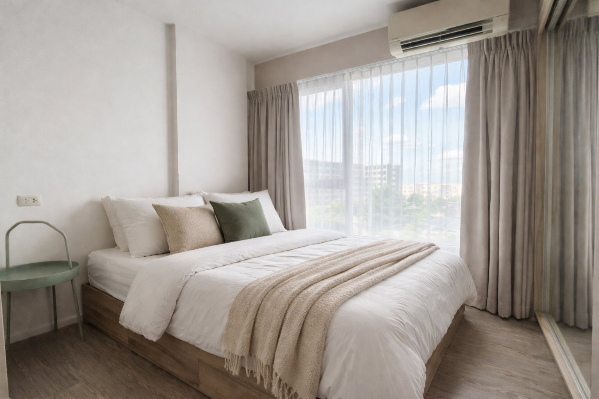‼️ด่วน 8,000 มีเครื้องซักผ้า 🏞️☁️แฮปปี้ คอนโด ดอนเมือง✈️ ใกล้ สนามบินดอนเมือง 📲ติดต่อโทร/ไลน์ 099-289-1569