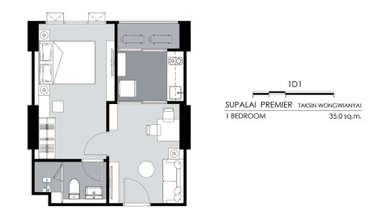 📢 Urgent Resale Down Payment! Supalai Premier Taksin-Wongwian Yai Price: 2.59 MB