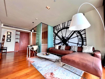 คอนโดให้เช่า : LTH5493 – The Sukhothai Residences FOR RENT 2 beds 2 baths size 120 Sq.M. Near MRT Lumphini station ONLY 90k/Month